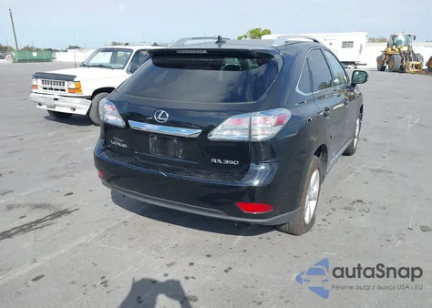 2010 Lexus Rx 350 z USA, uszkodzony, nr VIN 2T2BK1BA9AC035332
